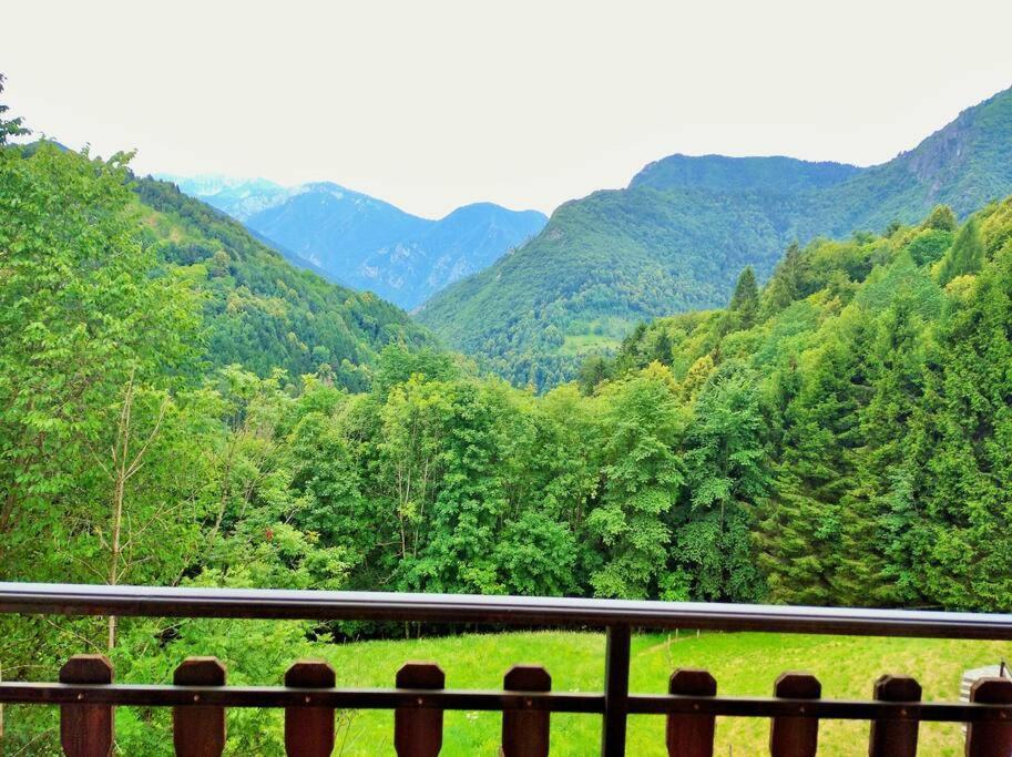 Appartamento Panoramico Casa Gerro Averara Exteriör bild